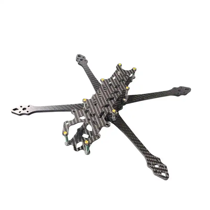 Kit de estrutura FPV de fibra de carbono DF7 PRO 7/10/13 polegadas para sistema DJI O3 HD chassi quadricóptero freestyle de longo alcance