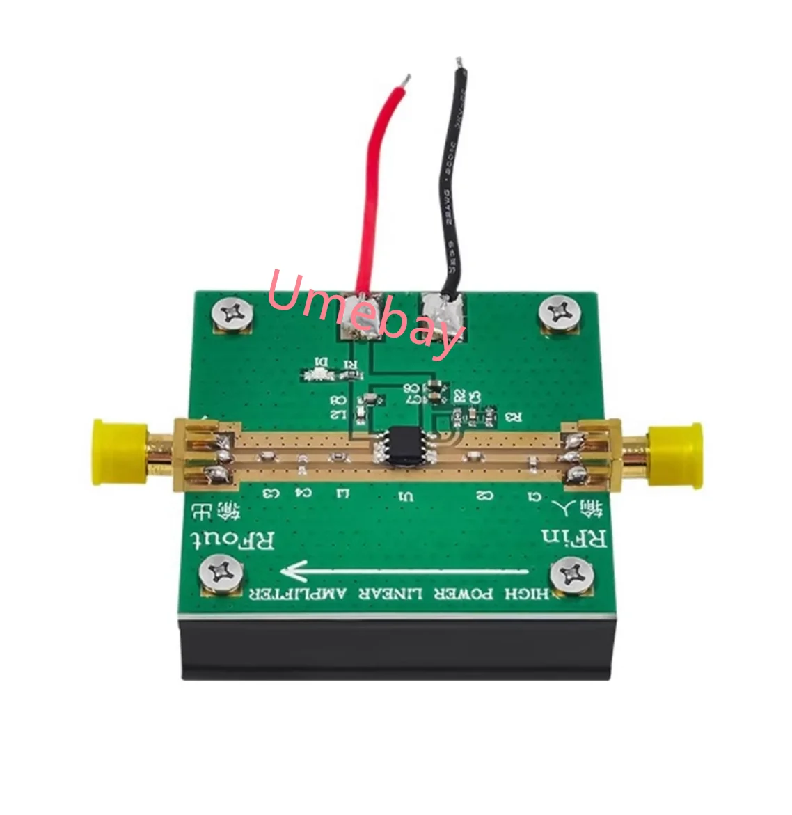 1 piece, RF2126 RF amplifier 2.4GHZ 1W WIFI Bluetooth amplifier picture transmission amplifier with heat dissipation