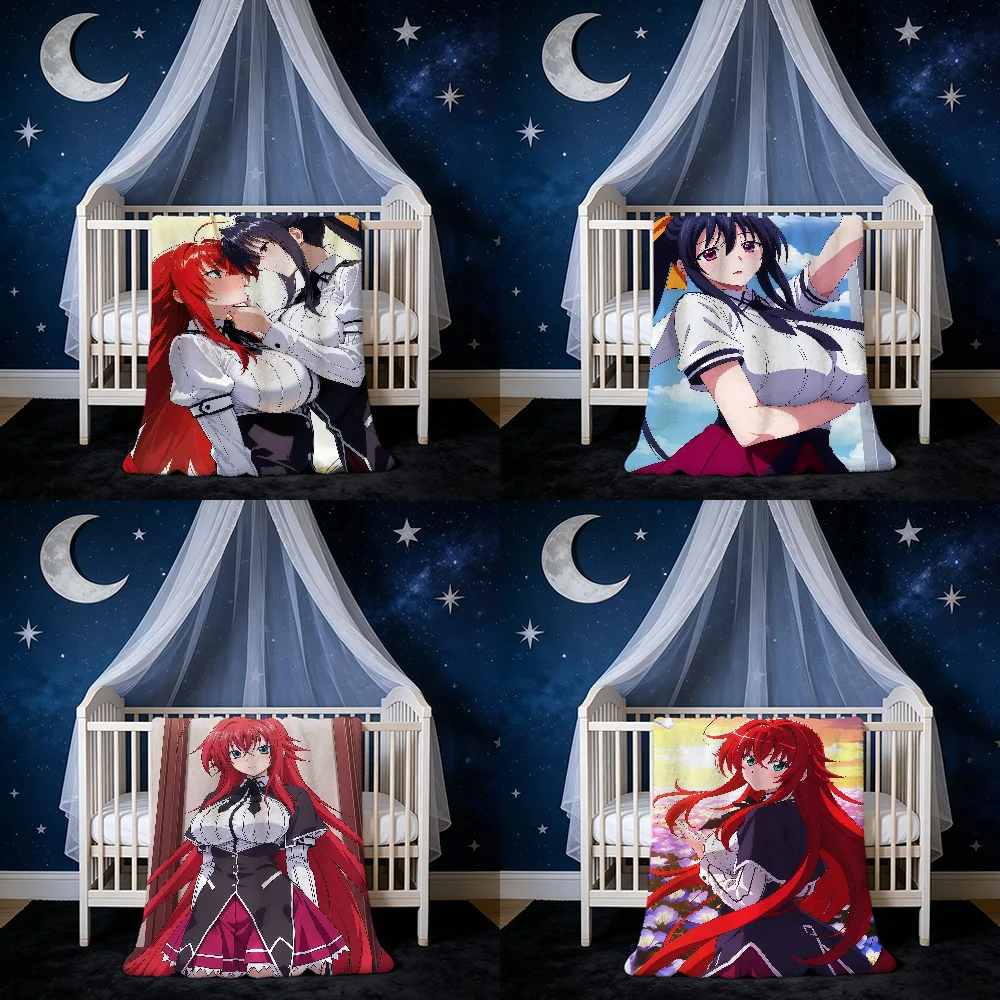 Anime H-High School DxD Blanket Blanket for Home Bedroom Bed Sofa Picnic Travel Office Cover Blanket Kids