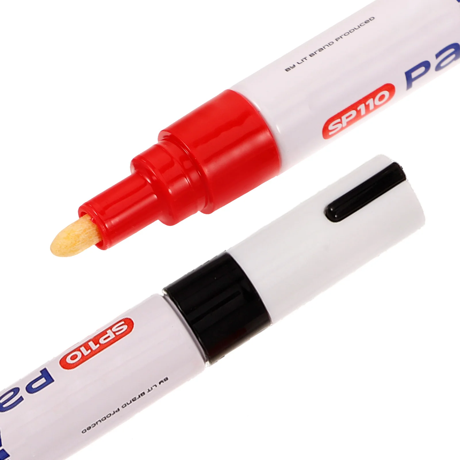 2 قطعة علامات إصلاح نقش اللوحي اللمس حتى تذكاري الكتابة أقلام الطلاء تصميم مريح واضح بمناسبة مجموعة أقلام ملونة