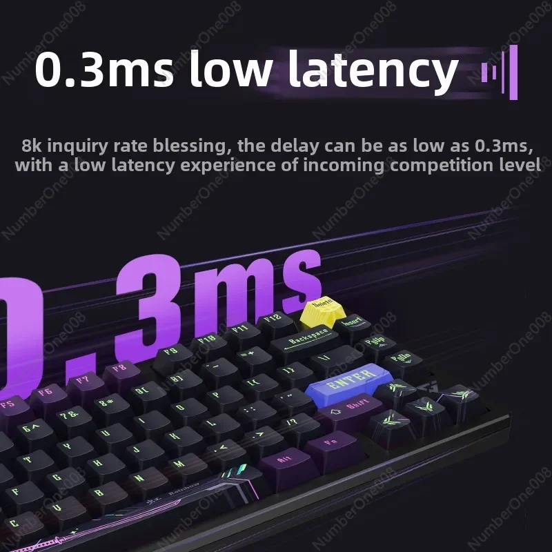 RS7 Gaming Magnetic Axis Keyboard High-end Competitive Single Mode 75 with Low Latency