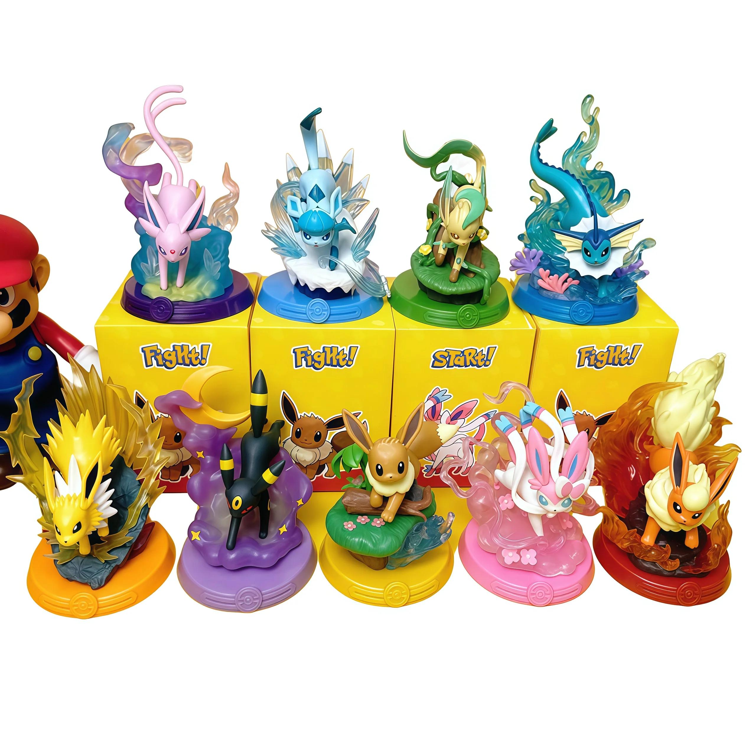 

Горячий оригинальный POKEMON Ceruledge Charizard Greninja Meowscarada, строительные блоки со спецэффектами, экшн-фигурка, игрушка, Рождественский подарок