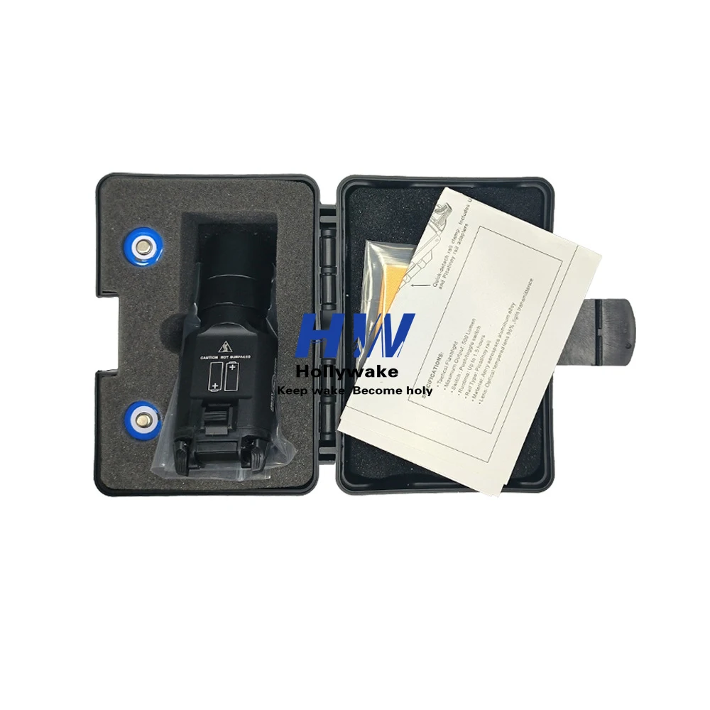 Alu Hand Flashlight Models 20mm Track for Gel Blasters Pistola