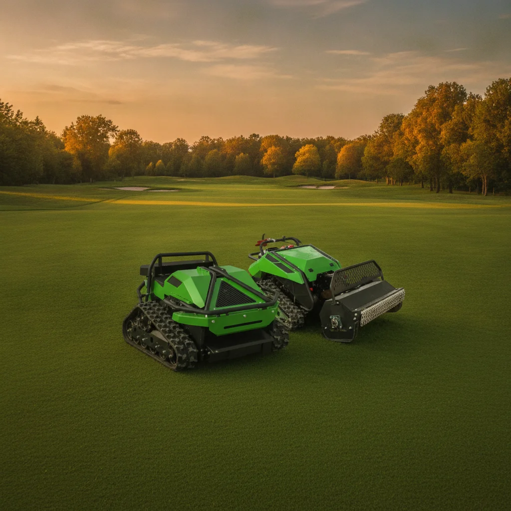 

Mini RC Crawler Lawn Mower Low Noise High Efficiency Remote Grass Cutter For Home Villa Lawn Care Free Shipping