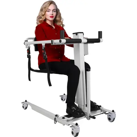 Portable Electric Lift Aid Chair for Home Care and Car Transport - Folding Wheelchair for Seniors