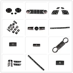 Car Console CD Panel Multimedia Switch Buttons Volume Button Cover For Mercedes Benz W204 W212 GLK X204 CLA GLA C180 E Class 260