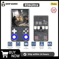R36Ultra Retro Handheld Video Game Console Linux System 4.0-inch R36S IPS Screen Portable Pocket Video Player  Game friend Gift