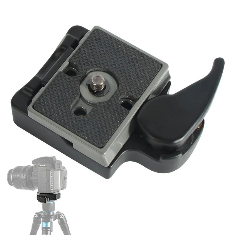 200PL-14 323 Adapter zaciskowy z szybkozłączką do statywu aparatu z płytką kompatybilną Manfrotto 200PL-14