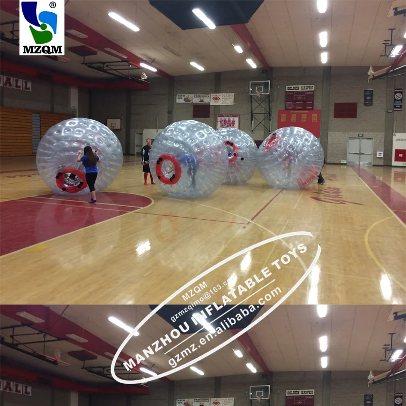 Bola humana inflable al aire libre del Zorb del juego de bolos humano del PVC del deporte de bolos