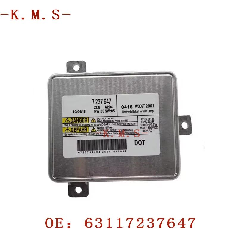 

New HID Xenon Ballast Control Unit Module D1S For BMW X1 E84 E90 F10 F11 F01 F07 7237647 7318327 63117237647 63117318327
