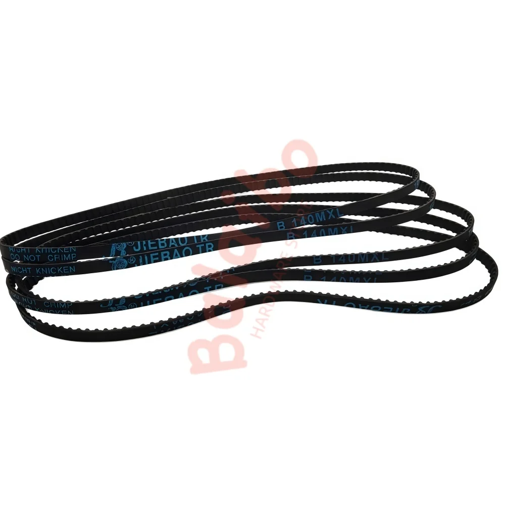 High Torque Rubber  MXL Timing Belt Width 3/4/5/6/8/10/12/15mm Model number B50MXL/51/52/53/54/55/56/57/58/59/60/61/62/B63MXL