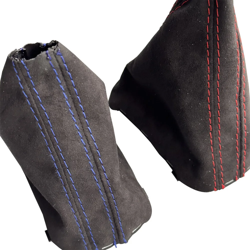 

LHD Automatic car Leather GEAR Shift knob shift knobs Boot FOR Golf 6 MK6 MK5 Scirocco