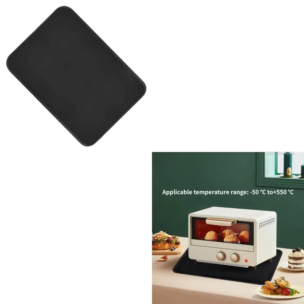 27RB 60x40 ซม. ทนไฟทนไฟและป้องกันพื้นกันน้ำได้อย่างสมบูรณ์แบบสำหรับการย่างกลางแจ้งและเครื่องใช้ในการปรุงอาหาร