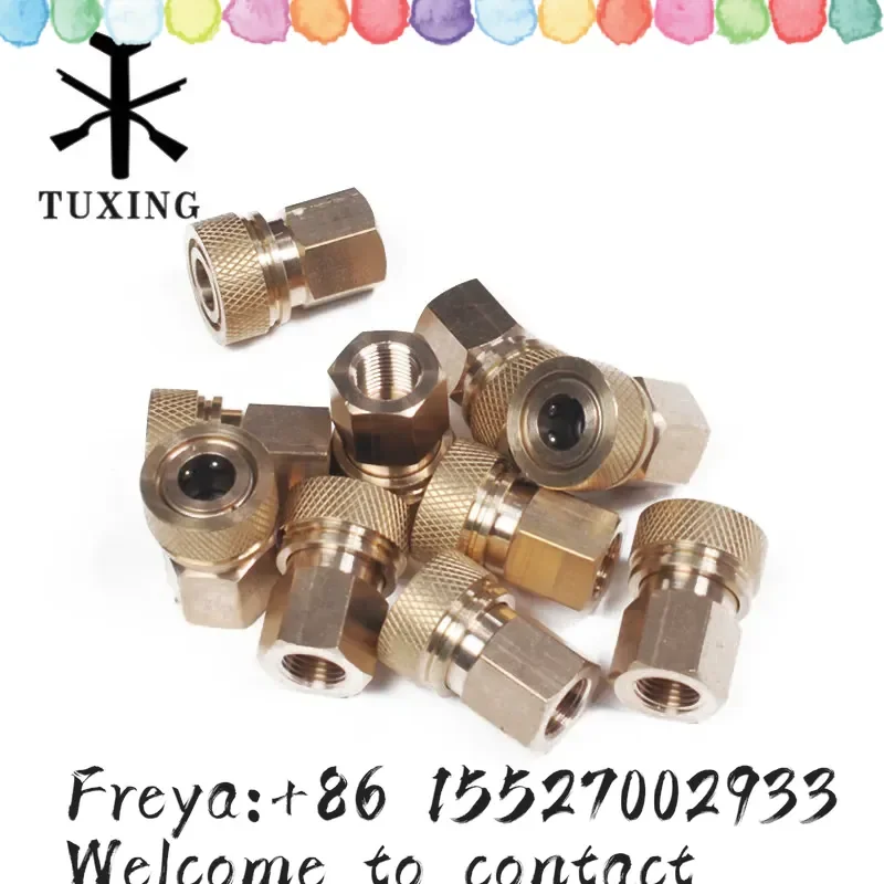 8Mm quick connection female head, pump 30mpa pump special connector M10 * inner wire female head, outer wire female head
