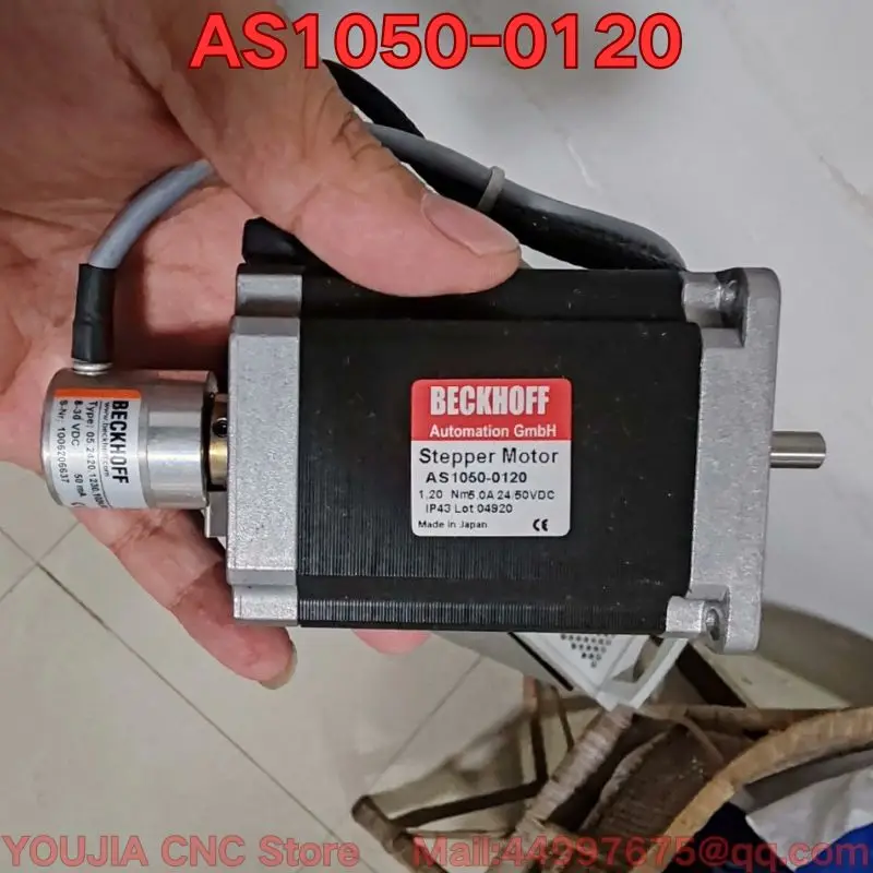Second-hand AS1050-0120 stepper motor 05.2420.1230.1024.5009 encoder function test is normal