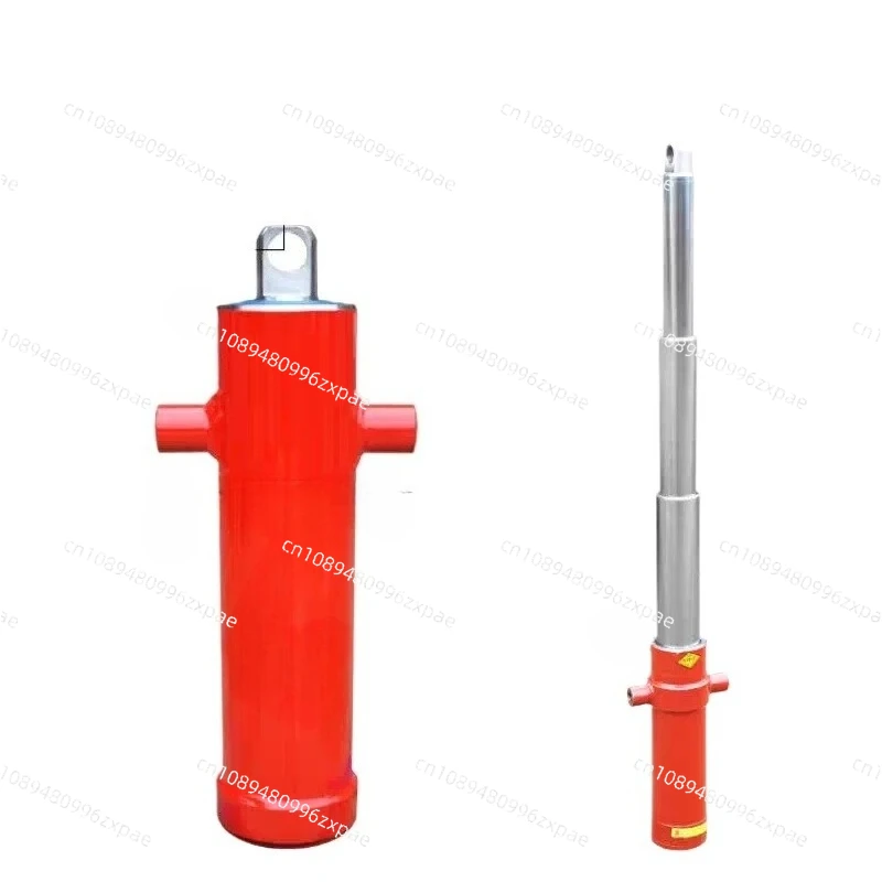 2TG-E71*250 One-way Multi-section Sleeve Type Hydraulic Cylinder Hydraulic Tool Agricultural Vehicle Retractable Top Accessories