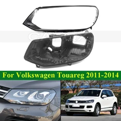 CAPQX Front Headlight Base Cover For Volkswagen Touareg 2011-2014 Head Light Back Lid Head Lamp Back House Headlamp Rear Shell