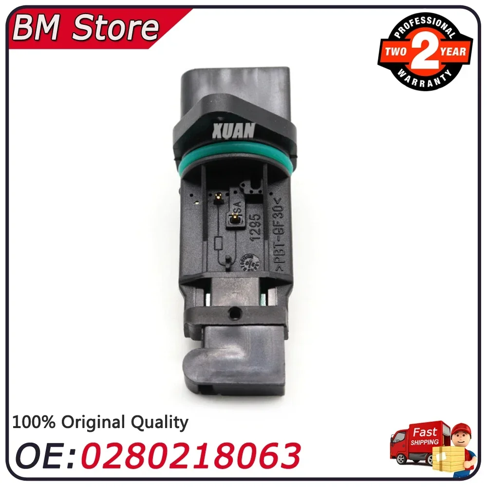 

0280218063 Автомобильный датчик массового расхода воздуха для Seat Exeo Ibiza Leon Toledo Skoda Octavia 06A 906461 L 0280218064