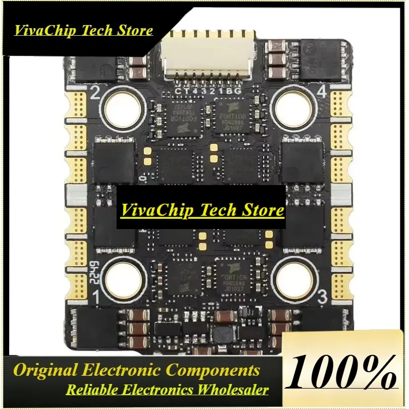 Viva2-6S Lipo KM55 KM60 ESC 55A 60A BL32 Turbo BLHELI_32 20x20mm Speed Controller For F7 F722 F4 F405 Mini Flight Controller Sta