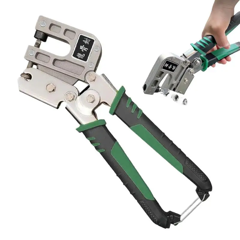 Ceiling Punch Plier Hardware Processing Hole Puncher Ergonomic Ceiling Grid Punch Pliers Multifunctional Puncher Pliers For