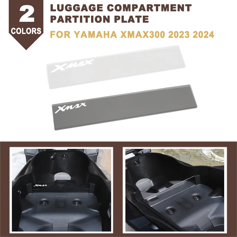

Motorcycle Storage Luggage Compartment Partition Plate Seat Separator Isolating Plate Shelter For YAMAHA XMAX300 XMAX X-MAX 300