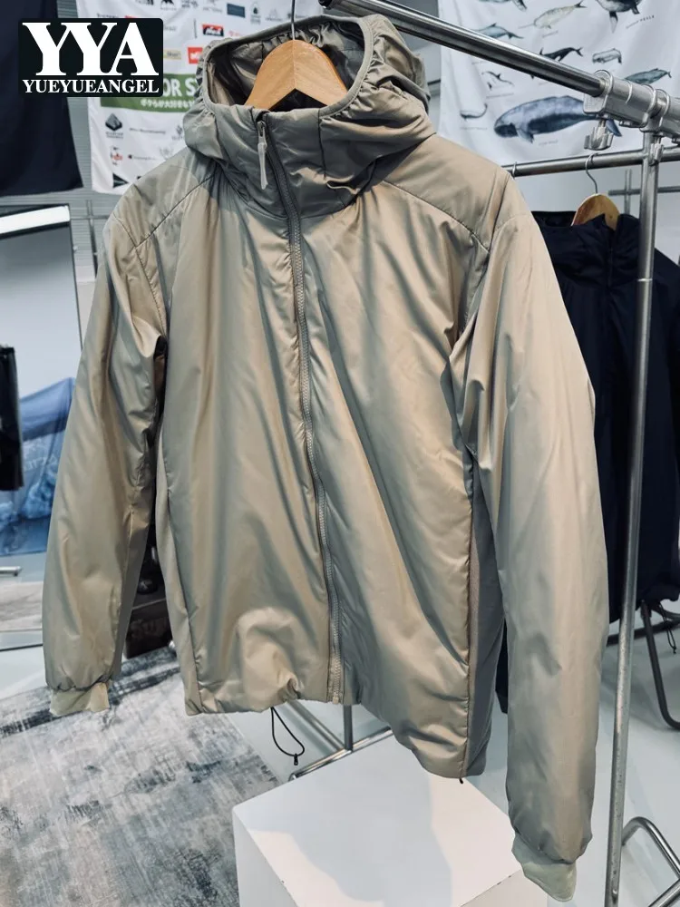 

Winter Men Waterproof Windproof Thick Warm Parkas Hooded Casual Outwear Coat Loose Fit Outside Overcoat Streetwear Jacket Colors