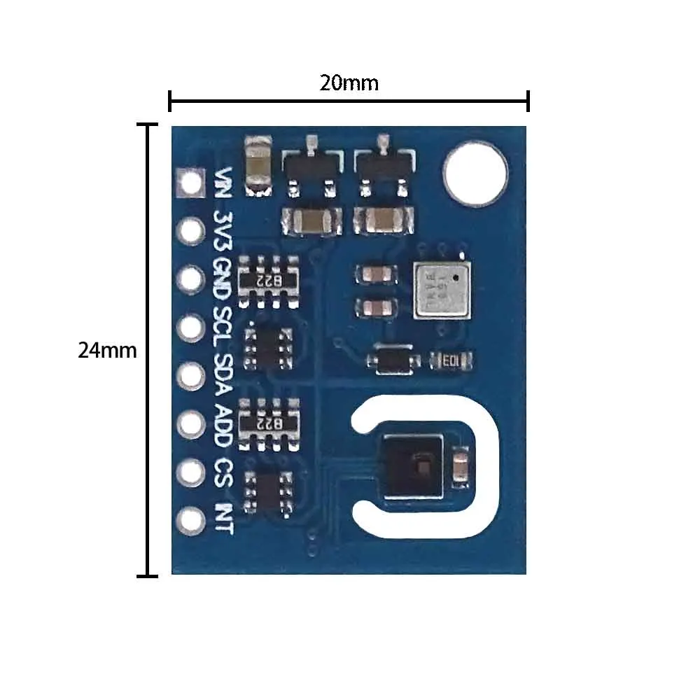 ENS160+AHT21 dióxido de carbono CO2 eco2 TVOC sensor de calidad del aire y temperatura y humedad