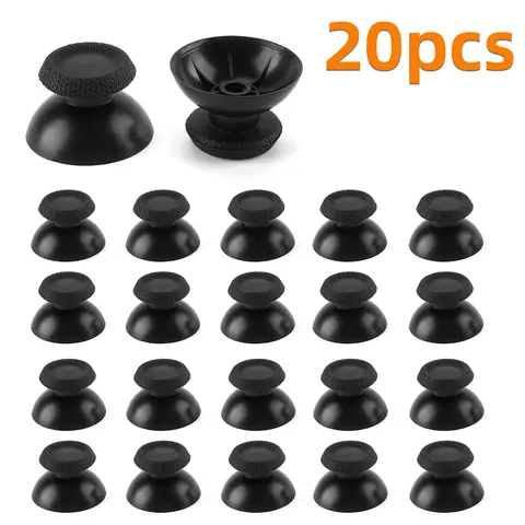 20Pcs Replacement 3D Analog Thumbsticks for PS5 PS4 PS3 PS2 Controller Thumb Sticks for XBOX Series 360 Joystick Cover Accessory