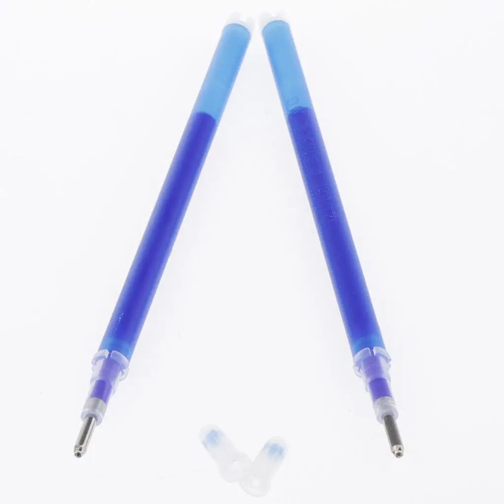 High Temperature Erasable Marking Pens Smooth Tracking Pen Refills for Temporary Fabric Marking in Quilting