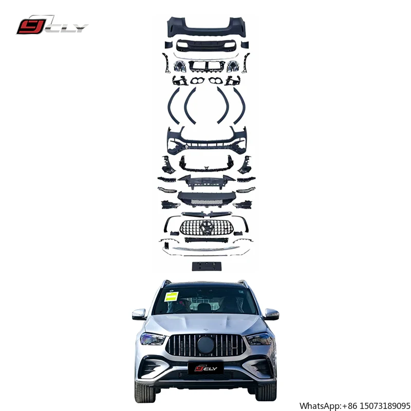 

CLY Wholesale 2024 GLE53 Bodykit Hot Sale Automotive Front Rear Bumper Body Kit for 20-24 GLE Upgrade New Condition