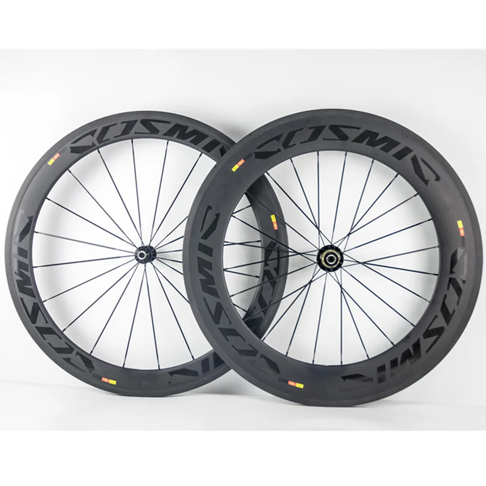 

Carbon road bike wheels, 60 + 88mm, 700C, 25mm width, with basalt brake, for cycling