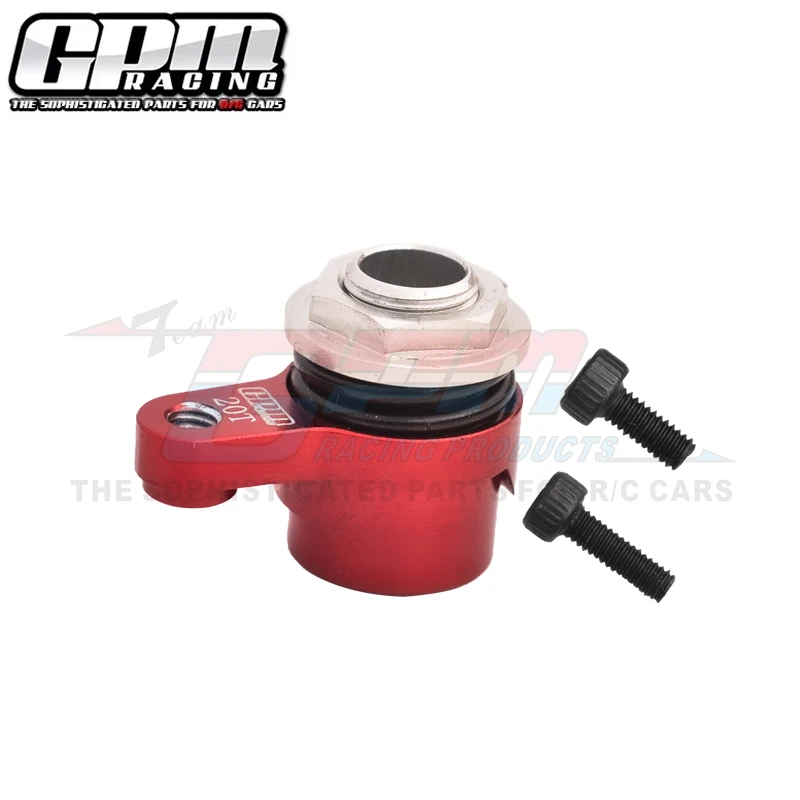 Juego de protector servo de aleación GPM 7075 20T para ARRMA 1/18 Granito Grom Typhon Grom