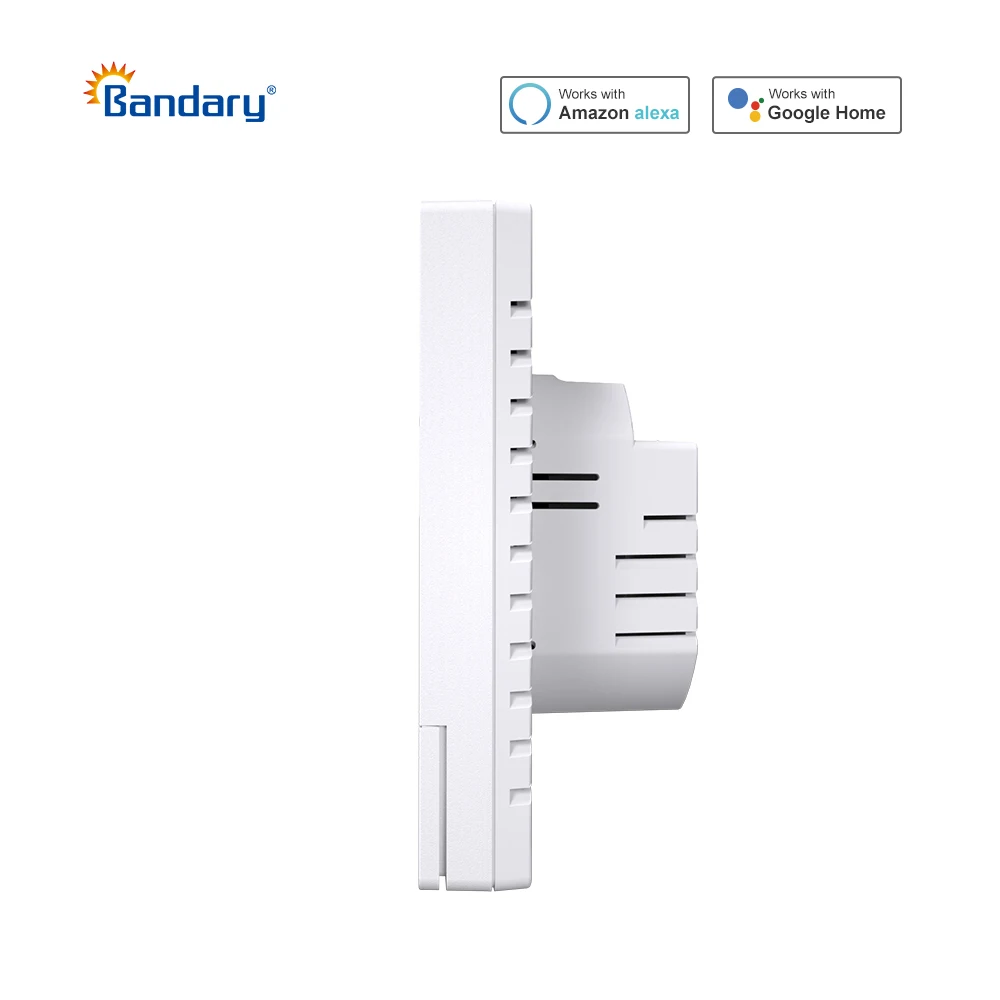 Bandary Lcd تعمل باللمس الرقمية RS485 Modbus 2 أو 4 الأنابيب تعديل مروحة لفائف للبرمجة غرفة ذكية ترموستات درجة الحرارة #6