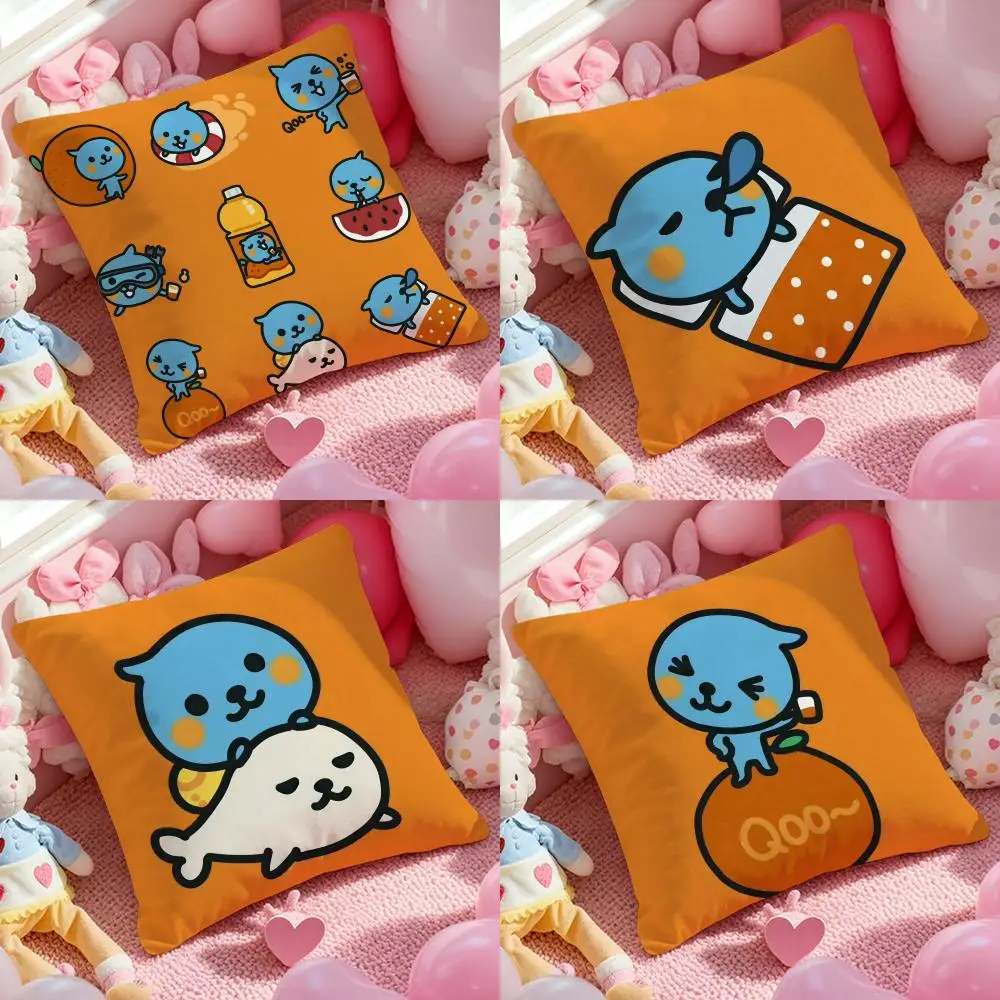 

Чехол для подушки Queer, защита от пылевых клещей, невидимая молния, шелковистый короткий плюш, чехол для диванных подушек