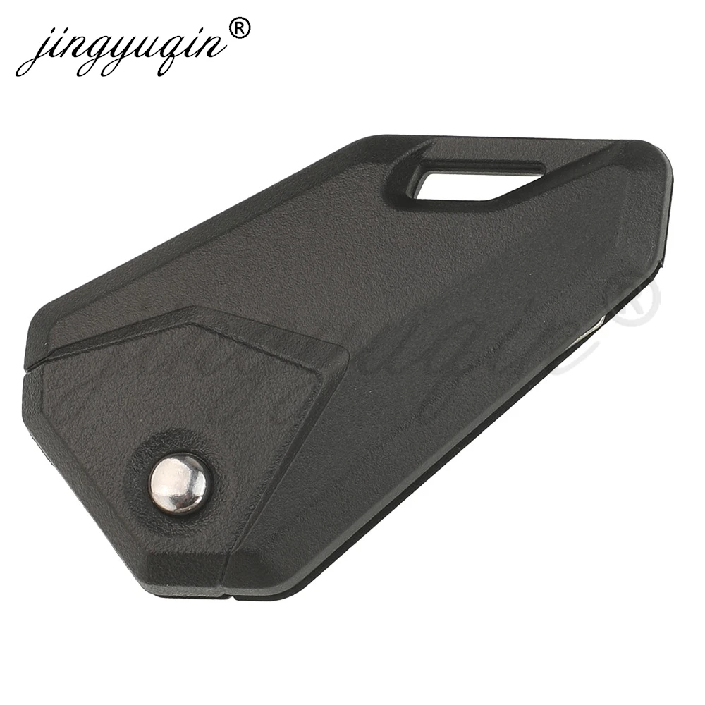 Capa de Chave Virgem Jingyuqin para Moto Honda - Chave Canivete OCA para Moto Honda - Acessório de Reposição para Moto