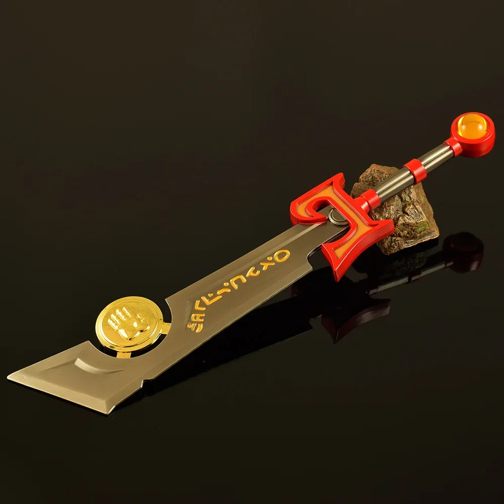 30 centimetri World of Warcraft Gioco Arma Ashbringer Periferico Spada In Metallo Modello Azione Desktop Ornamento Collezione Artigianato Regali Giocattoli