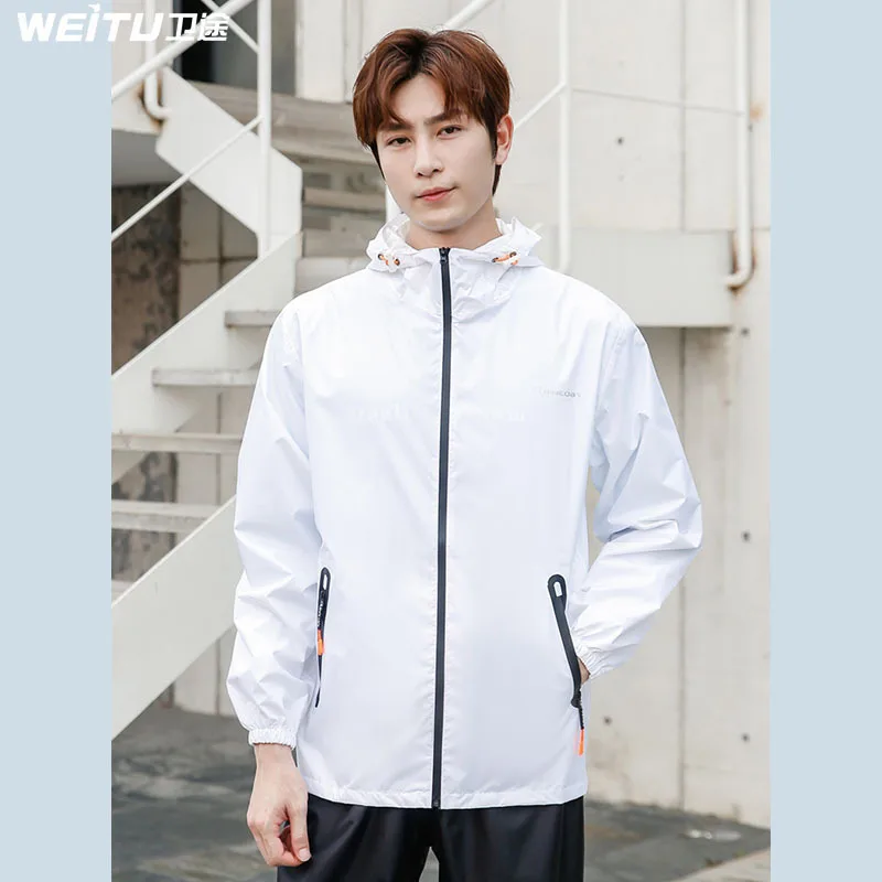 Summer Thin Split Raincoat Rain Pants Suit Men Women Hooded Raincoat Waterproof Rain Gear Breathable Rain Poncho Rainwear Suit