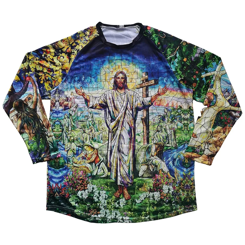 

Mx Jersey, Church Shirt, Jesus Motocross Shirt Mountain Bike, MTB Cycling Top Racing Clothes, Bicycle Wear, Downhill Race Top