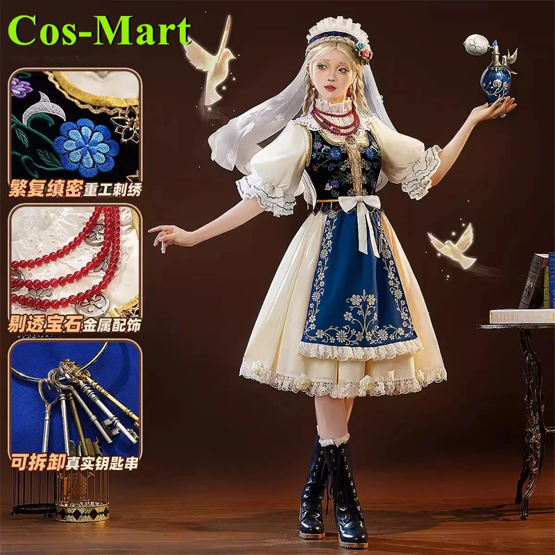 

Cos-Mart Game Identity V Vera Nair Perfumer Cosplay Costume Sweet Elegant Formal Dress Fashion Activity Party Role Play Clothing