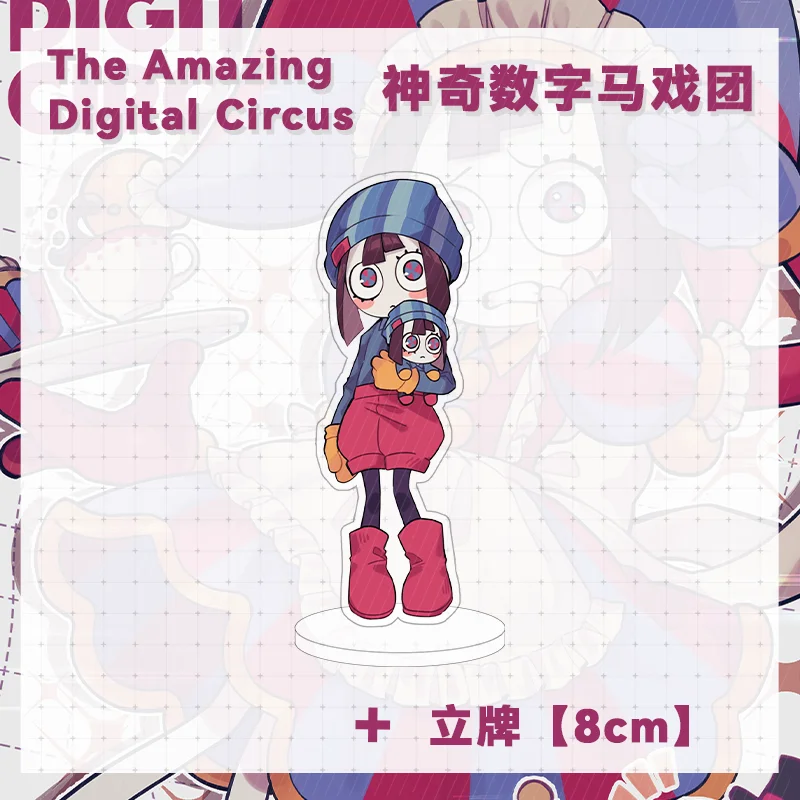 The Amazing Digital Anime Action Fingures Circus Pomni Jax Acrylic