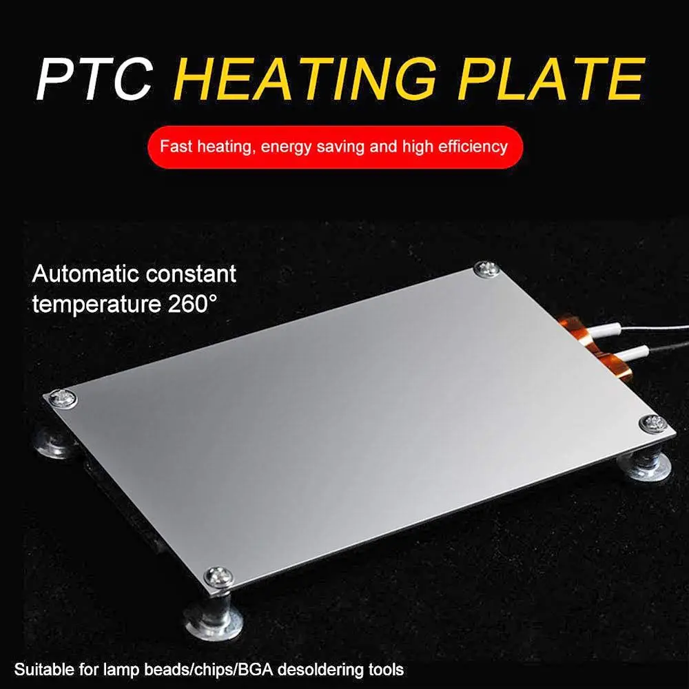 600W H-002 Aluminum Constant Temp BGA Soldering Ball Split Desoldering Tool Demolition Board PTC Heating Plate Welding Station