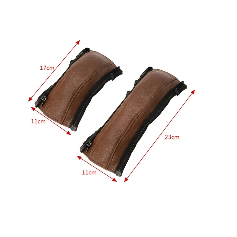 2pcs/4pcs/set Pram Stroller Accessories Leather Covers Handle Wheelchairs Baby Stroller Armrest Pu Protective Case for Yoyaplus