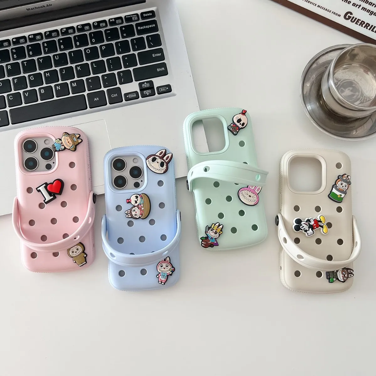 

Подходит для чехла с отверстиями pro max для iPhone 16, рассеивания тепла, чехла для мобильного телефона 17 15, улучшенного смысла, защитного чехла «все включено».