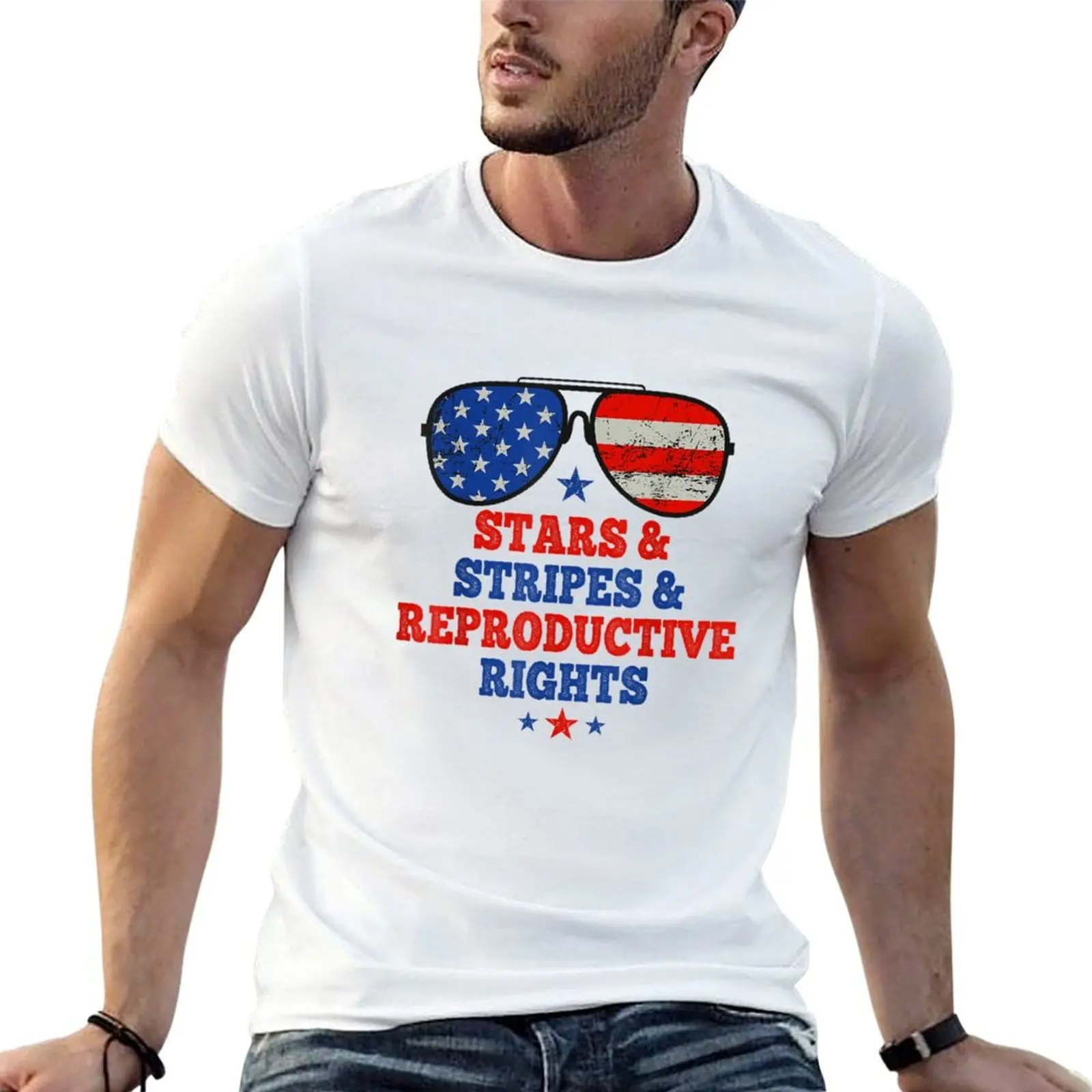 Stars and Stripes - 4th Of July US Flag - 4th of July - & & T-Shirt anime new edition clothing for men