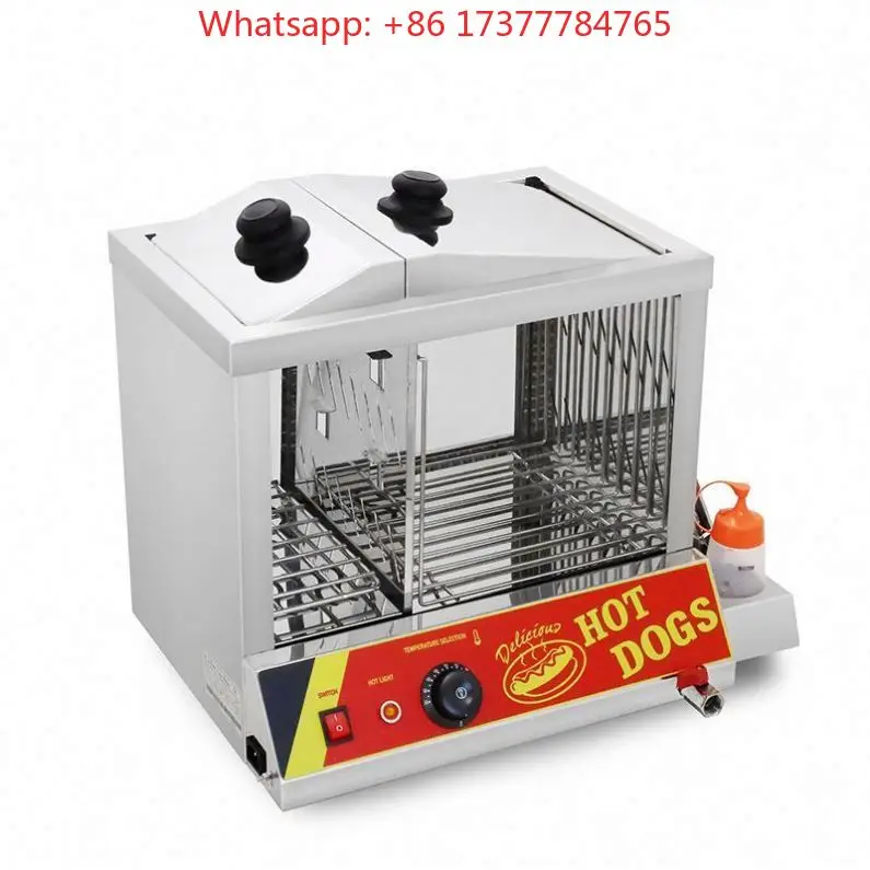 Snack Equipment Commercial Sausage Baking Machine, Electric Hot Dog Grill Roller Cooker