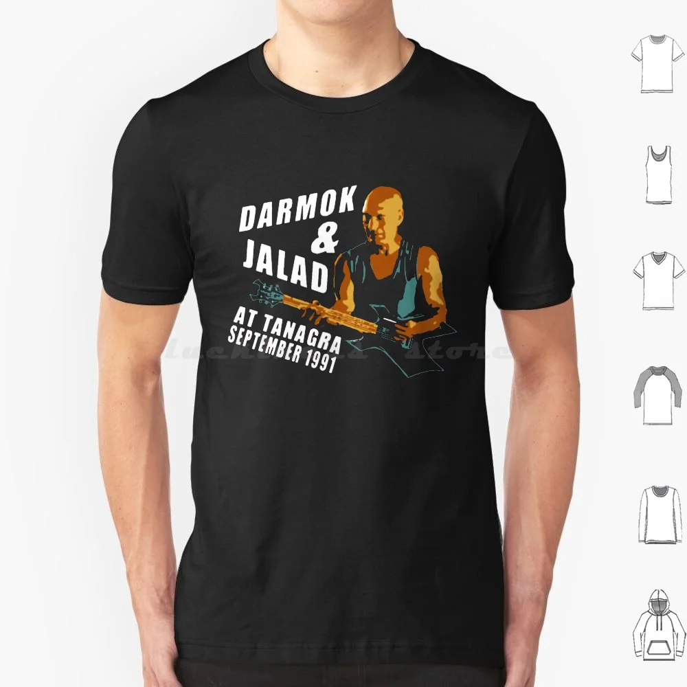 Camiseta de algodón sin marco 6Xl, camiseta fresca de Darmok y Jalad, Darmok, Jalad, Darmok, Jalad, Capitán, Dathon, Dathon, Tanagra, Picard, Tamarian