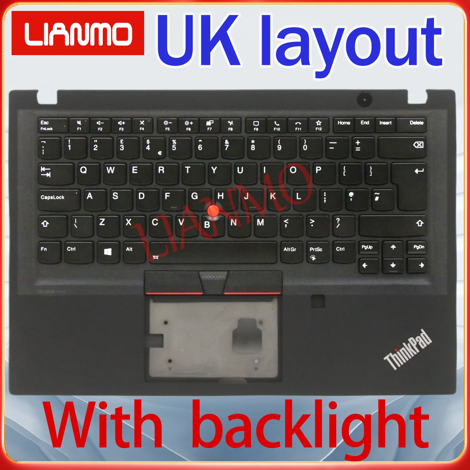 US/Arabic/Belgian/Bulgarian/UK For Lenovo ThinkPad T14s Gen1/P1 Gen3/X1 Extreme 3rd Gen/X1 Extreme Gen3 C Case Backlit Keyboard