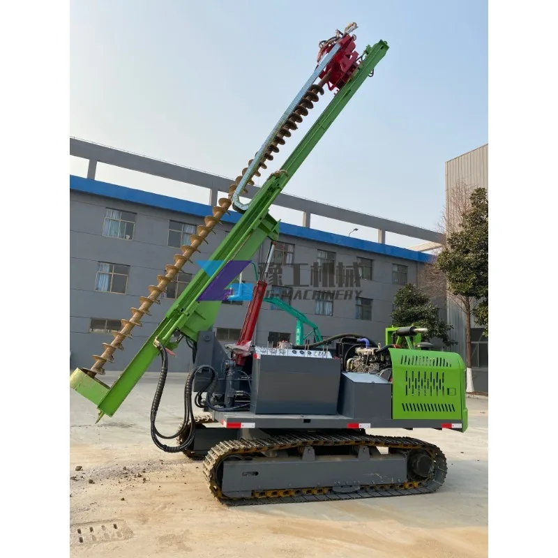 Hard Rock Boring Hole Pile Driver Solar Pile Driver with Big Torque Photovoltaic Hole Pile Driver
