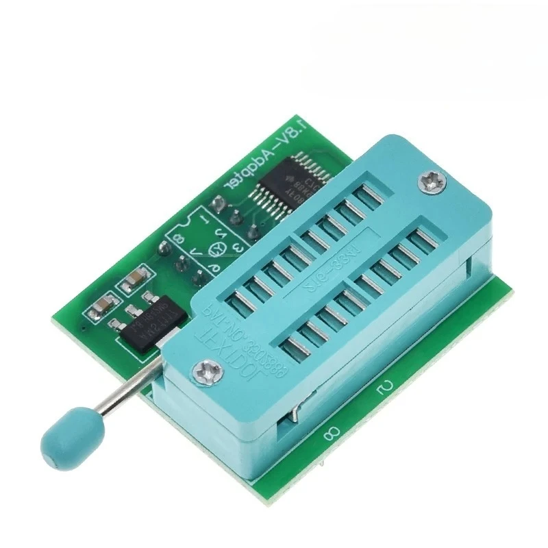 1PCS 1.8V Adapter For CH341A 1.8V SPI Flash SOP8 DIP8 W25 MX25 USE ON Programmers TL866CS TL866A EZP