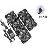 120mm 3000RPM Fan Cooling With Controller 12cm 12V 220V  Machine Chassis Workstation Cabinet Radiator Server Fan